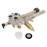 Pressure Washer Pump Head Assembly Compatibles for AR42518 AR43061 AR42940 Efficient Water Flow And High Pressure Output