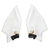 Motorcycle Adjustable Upper Fairing Air Deflector for Gold Wing 1800 2018-2022 Wind Deflector Parts White