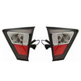 1Pair Rear Inner Tail Light Lamps W/Bulb for Escape 2017-2019 GJ5Z13404J GJ5Z-13405-E GV4113A602AA GV4113A603AF/AD