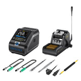 (5) DWS-200 Precision Electronic Welding Rework Station Digital Soldering Station Temperature Adjustment Sleep Function