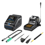 (2) DWS-200 Digital Soldering Station 200W Electronic Welding Rework Station Temperature Display Temperature Adjustment