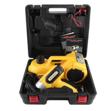 Electric Hydraulic Floor Jack and Impact Wrench Set Multifunctional DC 12V 5T 155-450mm Protable for