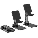 2025 Latest Model Mobile Stand - Adjustable Height Black