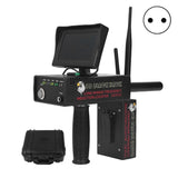 Handheld Metal Detector High Accuracy Transmitter Receiver Metal Scanner Set AC100?240V EU Plug
