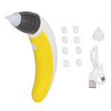 Electric Nasal Aspirator Soft Silicone Baby Nose Sucker Infant Nose Snot Cleaner Device