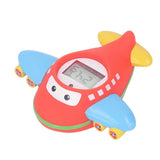 Baby Bath Thermometer IPX7 Waterproof Accurate Cartoon Airplane Shape Small Digital Infant Bathtub Thermometer