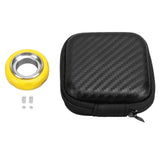 Ratchet Ring Yellow Stainless Steel Gyroscope Mechanical Decompression Stress Relief Ratchet Paragraph Ring for Adult Children