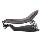 Motorcycle Universal Black Seat Parts Leather 3
