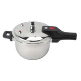 304 Stainless Steel Pressure Cooker Soup Pot Fast Cooking Energy Efficient Multifunctional Kitchen Cookware 5L 22cm