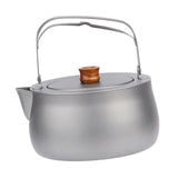 Titanium Water Kettle Sturdy Camping Kettle for Outside Travel Boiling Water
