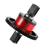 Cnc Aluminum Center Differential Gear Set For 1/5 5ive T ,rovan Kmx2 Rc Car Parts,red