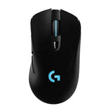 Logitech G703 LIGHTSPEED 16000 DPI 6 Programmable Buttons HERO 16K Sensor RGB Backlight Wireless Optical Gaming Mouse(Black)