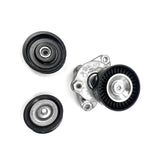 For M272 M273 Engine Drive Belt Tensioner Assembly & 2 Idler Wheels A2722000270 A2722021019 A272202