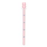 Portable Infant Baby Medicine Dispenser Liquid Syringe Dropper Feeder with Calibration (Pink)