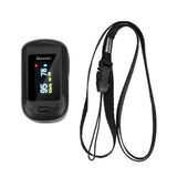 Portable Fingertip Pulse Oximeter Blood Oxygen Saturation Pulse Rate Monitor DetectorBlack