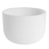 8inch Note Perfect Sound A Third-eye Frosted Quartz Crystal Singing Bowl