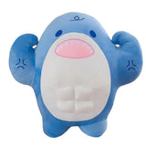 Doll Muscle Shark Toy Marine Animal Hug Pillow Plush Toy Doll Birthday Gift Toy Doll