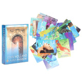 50 Sheets Tarot Cards English Flexible Create Beautiful Memories Divination Cards for Leisure Party