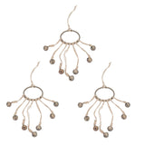 3pcs Witch Bell for Door Knob Home Protection Iron Ring Antique Hanging Wind Chimes Witchcraft Bell