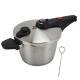 Electric Pressure Cooker 304 Stainless Steel Explosion Proof Stovetop Multi Cooker Pressure Cookware Pot for Home Kitchen Fast Cooking 5L