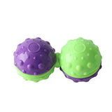 Hand Massage Peanut Balls Stress Relieve Spiky Textured Rotating Fingertip Massage Balls for Kids and Adults