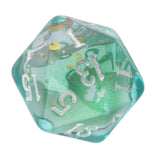 18 Sided Dice Resin Handmade for Table Game Desktop Office Halloween Decorations Variety of Colours