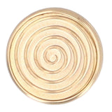 Desktop Fingertip Rotating Toy Metal Desk Finger Rotating Stress Relief Relaxation Decompression Toy for All Ages Brass