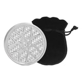Metal ADHD Haptic Coin Adult Hollow Hub Pattern Anxiety Stress Relief Magnetic Push Clicker Slider Toy