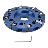 Hoof Trimming Tool Aluminium Alloy Livestock Hoof Trimming Cutter Disc with 8 Blade for Horses Sheep Cattle Cow