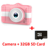 Mini Digital Camera 3.5 Inch Cartoon Cute Camera For Kids 12MP 1080P HD Photo Video Children Camera Birthday Gift For Children