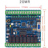 Programmable Logic Controller FX2N-20MR PLC Industrial Control Board 12 Input 8 Output 24V 5A