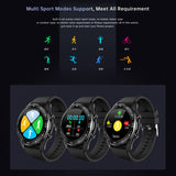 2021 Smart watch Men Bluetooth Call Blood Pressure Fitness Bracelet 1.28 inch Relogio Feminino G1 Voice Assistant Sound Record