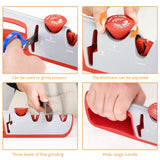 Multifunction Knife Sharpener Adjustable Angle Grind scissors Professional Grinding Machine Sharpening Tools 4 in 1sharpener