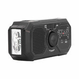 Solar Hand Crank AM FM Radio NOAA Portable Multifunctional Hand Crank Weather Emergency Radio DC 5V for Outdoor Portable Radio