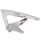Marine Grade 316 Stainless Steel Boat Anchor Claw 1kg Bruce Anchor for Fixed Dinghy Yacht Kayaks