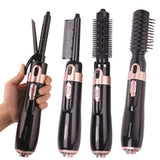 4 IN 1 Hairdryer Brush For Hair Professional Hair Blower Brush Hot Air Brush One Step Hair Dryer Curly Combs Straight Combs