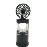 2 in 1 LED Tent Light Camping Fan Hanging Lamp Lantern for Outdoor Emergencies Hiking