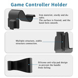 Wall Mount Stand Holder For PS5 Console,With 2 Controller Hook Brackets, Wall Bracket Invisible Installation System