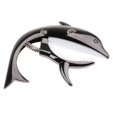 Durable Dolphin Shape Capo Quick Release Tune Clamp for Guitar Lovers