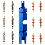 Dropship-Valve Core Remover Tool Kit Bike and Car Valve Core Repair Tool for Bike Bicycle Tire Application