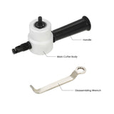 2 Head Nibble Metal Cutting Sheet Nibbler Saw Cutter 360 Degree Adjustable Drill Attachment Power Tool Accessories Cutting Tools