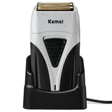 Rechargeable barber shop powerful electric shaver for men beard foil shaving machine stubble electric razor finishing tool fade