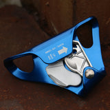 Outdoor Chest Ascender for 8-12mm Rope Tree Climbing Rescue Caving Gear Blue Camping Hiking Climbing Accessories