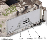 PR200 Trail Camera 12mp 49 Pieces 940nm Ir Led Hunting Camera Ip56 Waterproof Wildlife Camera Night Vision Photo Trap Scouts