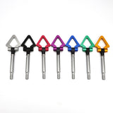 Triangle Car Sport Model Car Auto Trailer Tow Hook Ring Eye Towing Front Rear Aluminum For Subaru car acessories
