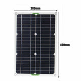 180W Solar Panel Kit 12V Charger with Controller for Caravan Boat RV