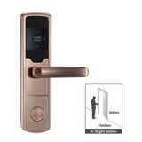 Zinc Alloy Smart Keyless Hotel Room 13.56mhz mifare Door Lock System