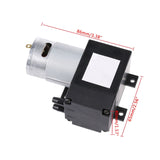 12V Mini Vacuum Pump 8L/min High Pressure Suction Diaphragm Pumps with Holder