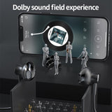 K1688 100 Hours Playback Bluetooth Headphones Bass Wireless Earphones Neckband 5.2 Headphone With Microphone Noise Reduction