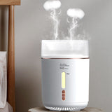 Creative Jellyfish Smoke Ring Aromatherapy Air Humidifier Cool Mist Aroma Essential Oil Diffuser Maker, US Plug
